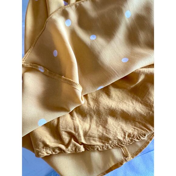 Abercrombie & Fitch Women’s Yellow Mini Dress with Polka Dots – XXS - Picture 8 of 8